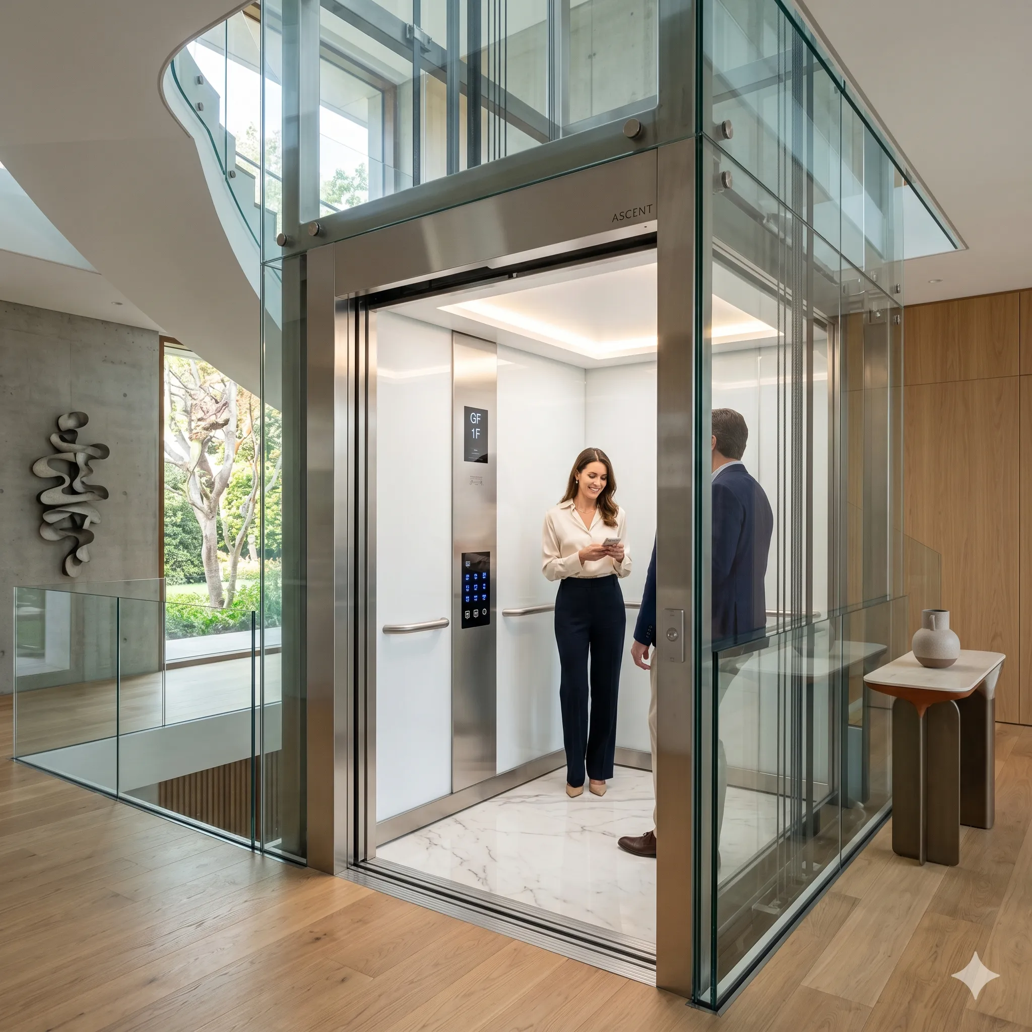 Gearless MRL Lift